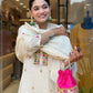 The52 Off White Women's Gorgeous Chinon Fabric Embroidered Work Straight Kurta Pant and Dupatta Set - Swadesiicart