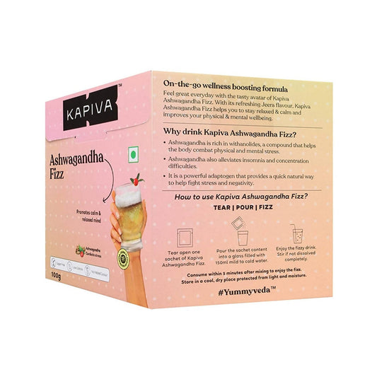 Kapiva Ayurveda Ashwagandha Fizz - Jeera | Swadesiicart