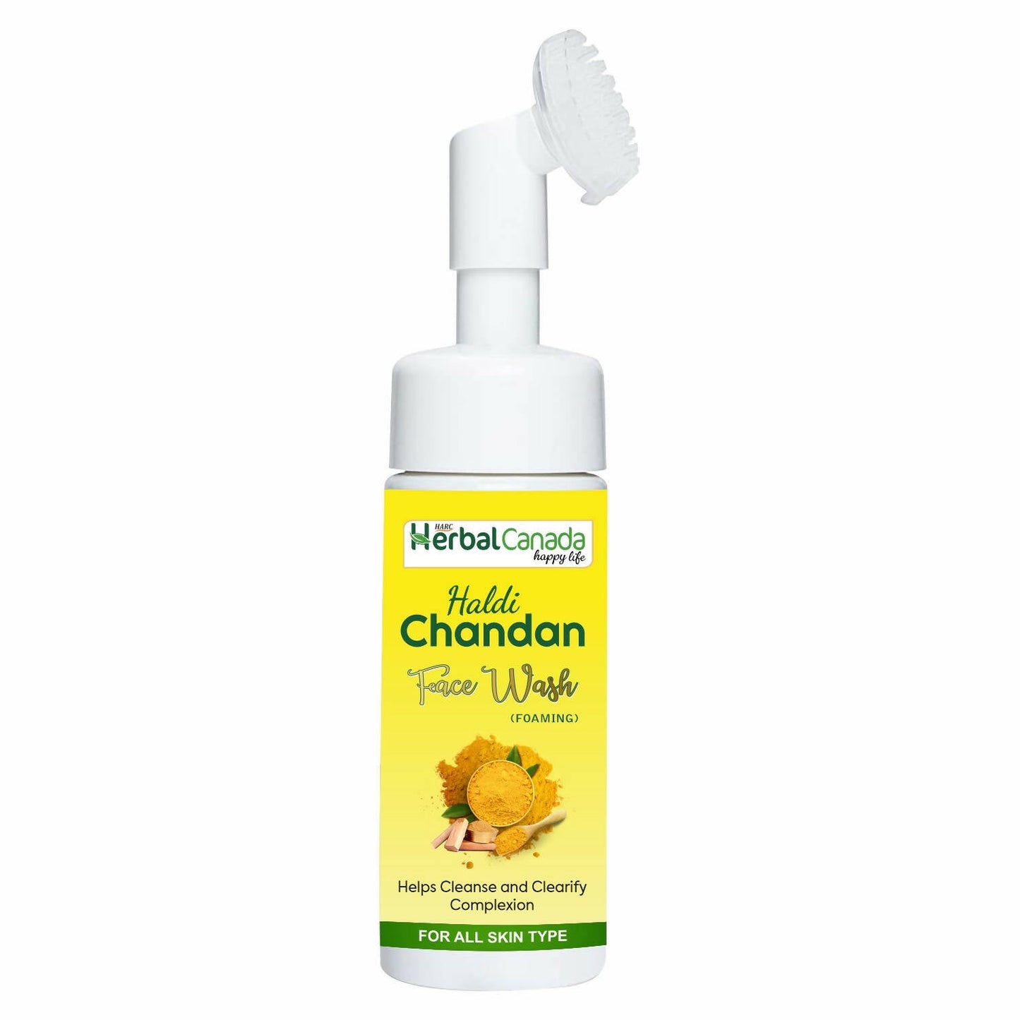 Herbal Canada Haldi Chandan Foaming Face Wash | Swadesiicart