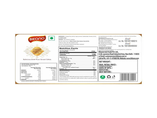 Bikano Chana Almond Bite | Swadesiicart