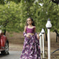 Aayaa Designer Embroidery Thread With Sequance Work Kids Lehenga Choli - Multi Color