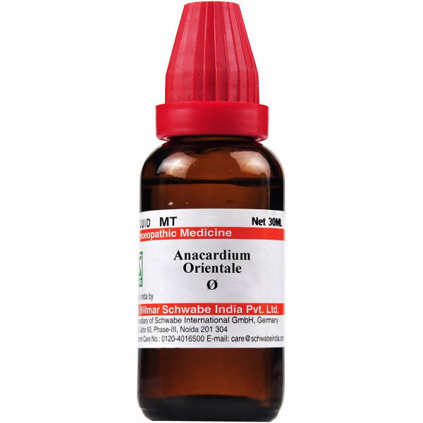 Dr. Willmar Schwabe India Anacardium Orientale Mother Tincture Q | Swadesiicart