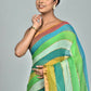 Exclusive Collection Beautiful Multi2 Pure Cotton Woven Handloom Saree With Running Blouse Piece - Swadesiicart