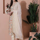 Jyoti Fashion Women's Beige Cotton Floral Digital Printed Kurta with Trouser & Dupatta | Swadesiicart