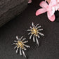 NVR Women Silver-Plated Drop Earrings | Swadesiicart