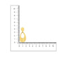Golden Earrings - Ruby Raang | Swadesiicart