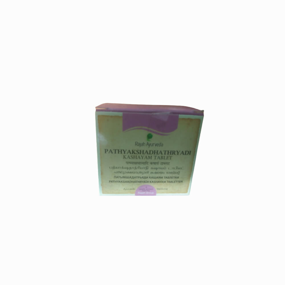 Rajah Ayurveda Pathyakshadathyadi Kashayam Tablets - Rajah Ayurveda