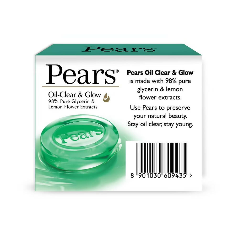 Pears Oil Clear & Glow Soap - Swadesiicart