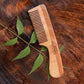Ancient Living Neem Wood Comb With Handle