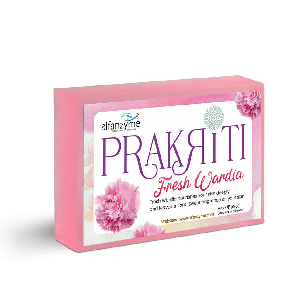 Prakriti Herbal Soap Fresh Wardia - Alfanzyme
