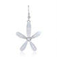 Trendoo Jewelry Gold-Polished Stylish Fancy Party Wear White Drops