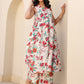 Janasya Light Cotton Floral A-Line Kurta Set | Swadesiicart