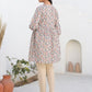 Janasya Light Cotton Geometric A-Line Tunic | Swadesiicart