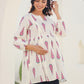 Janasya Light Cotton Ethnic Motifs A-Line Tunic | Swadesiicart