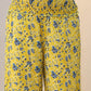 Janasya Bright Cotton Floral A-Line Top & Bottom Set | Swadesiicart