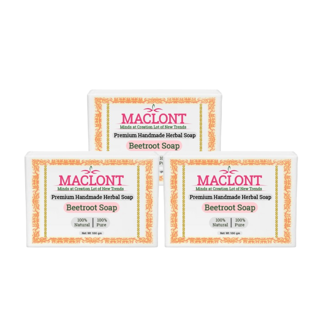 Maclont Beetroot Soap | Swadesiicart