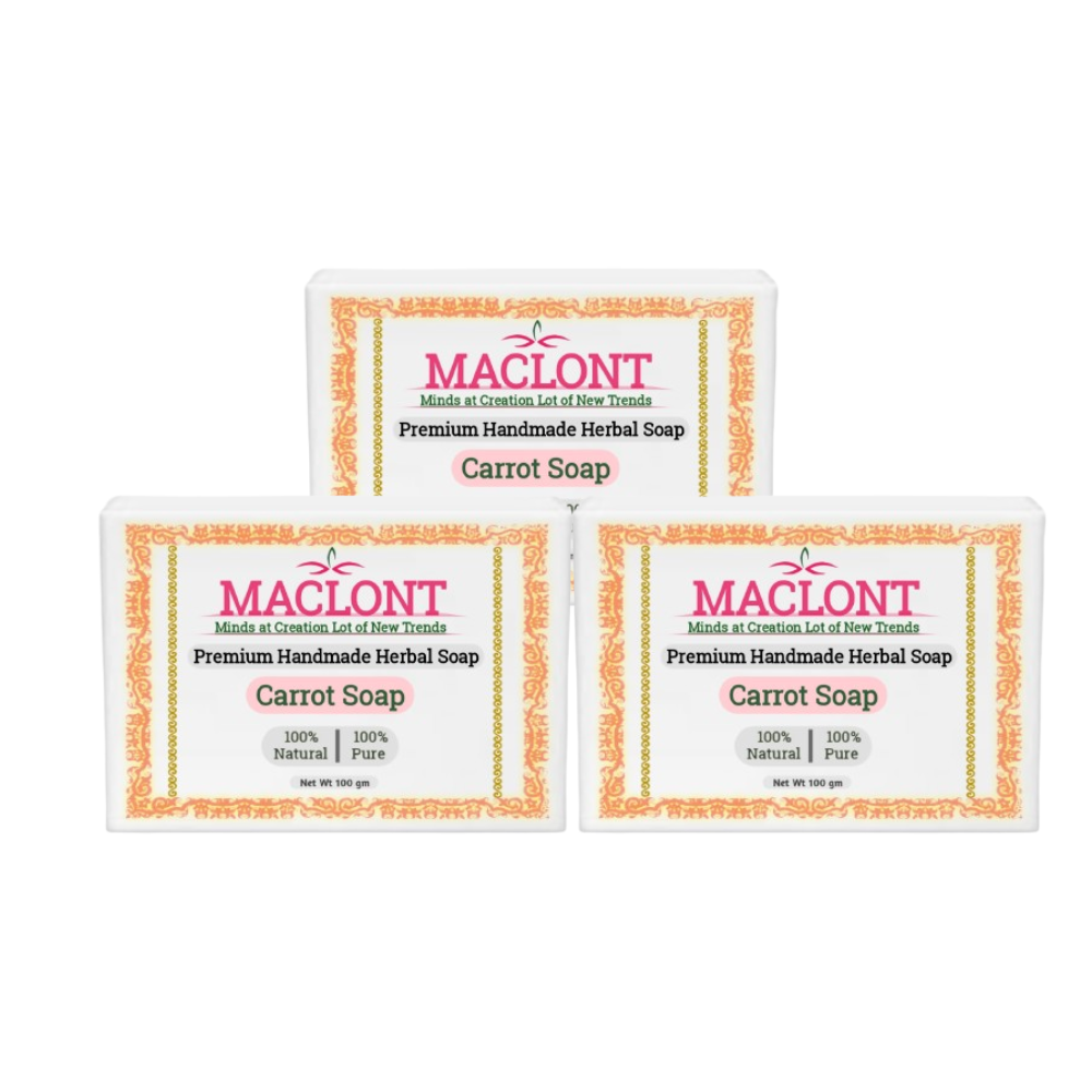 Maclont Carrot Soap | Swadesiicart