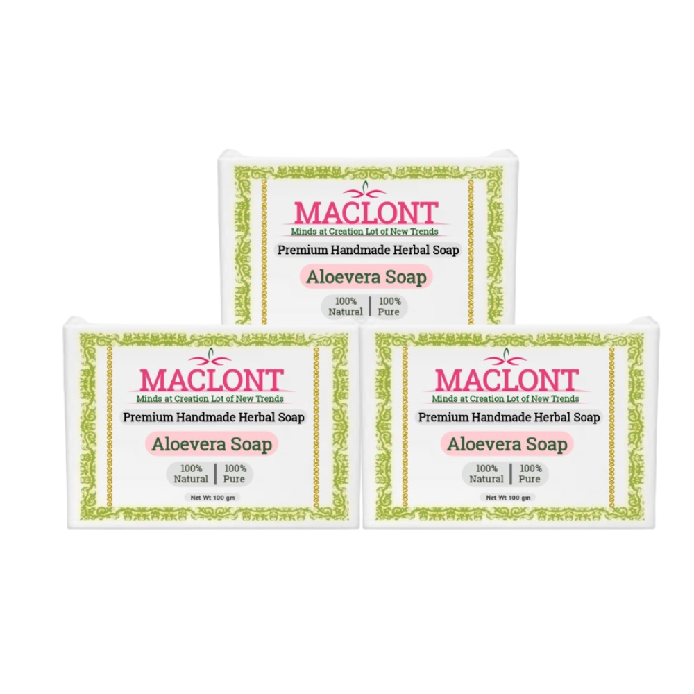 Maclont Aloevera Soap | Swadesiicart