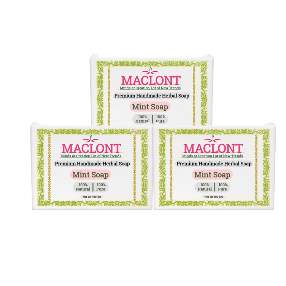 Maclont Mint Soap | Swadesiicart