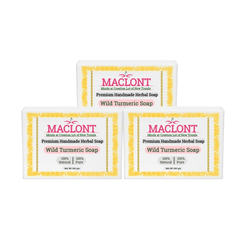 Maclont Wild Turmeric Soap | Swadesiicart