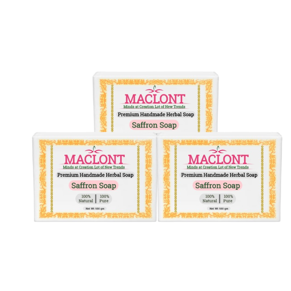 Maclont Saffron Soap | Swadesiicart