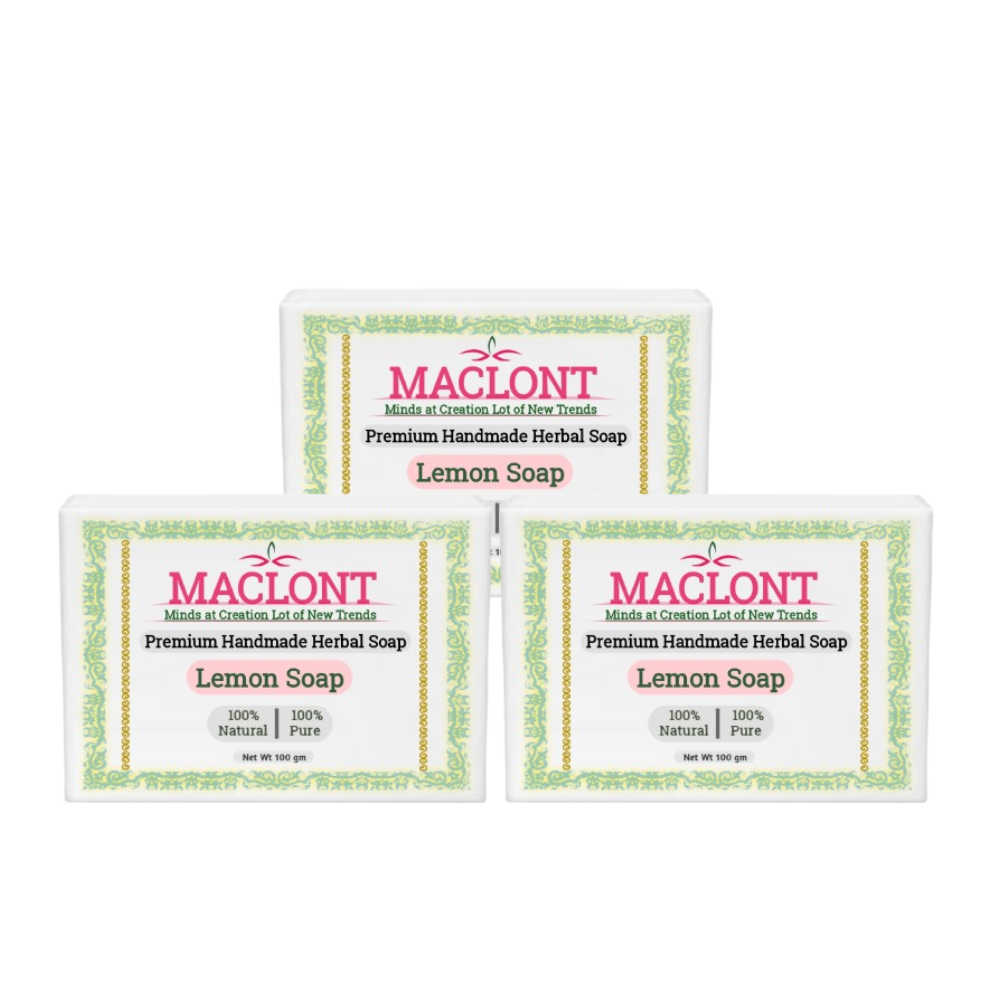 Maclont Lemon Soap | Swadesiicart