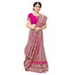 Vamika Pink Banarasi Jacquard Weaving Saree | Swadesiicart