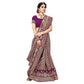 Vamika Purple Banarasi Jacquard Weaving Saree | Swadesiicart