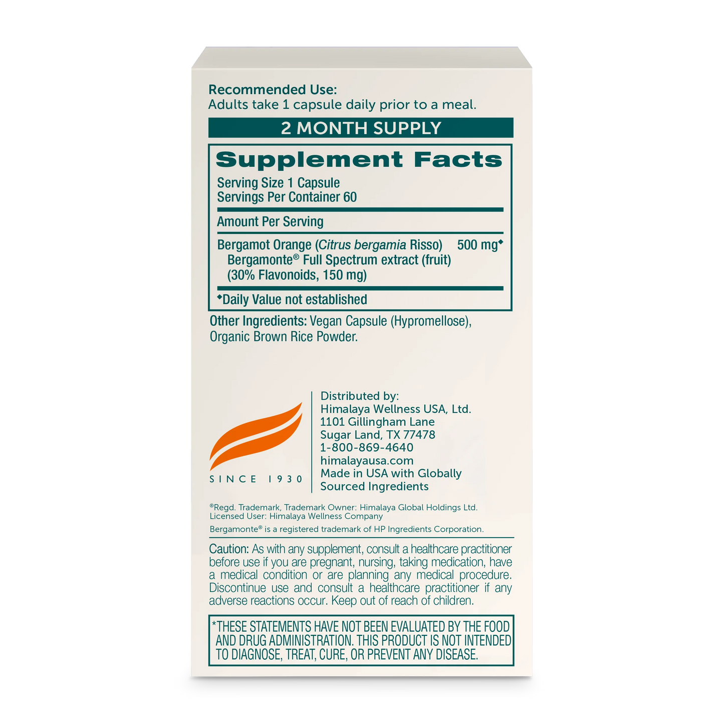 Bergamonte® Citrus Bergamot