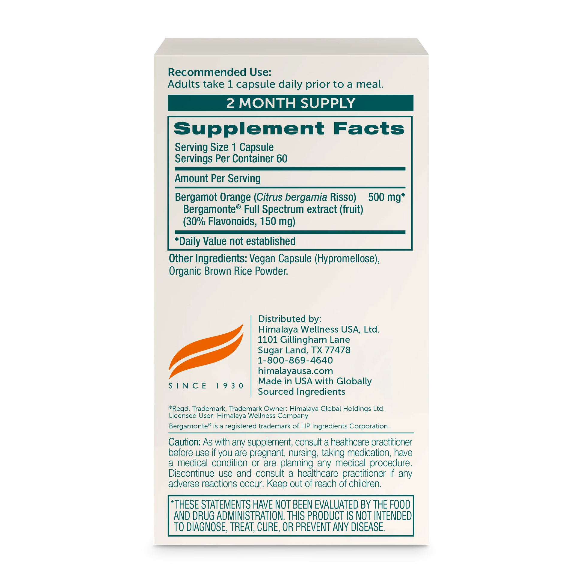 Bergamonte® Citrus Bergamot