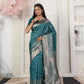 Shree Shyam Fashion Lichi Silk Rama Saree