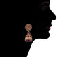 Gold-Polished Brass Pearl Choker Necklace With Earrings for Women/Girls - Wahe Jewels - Swadesiicart