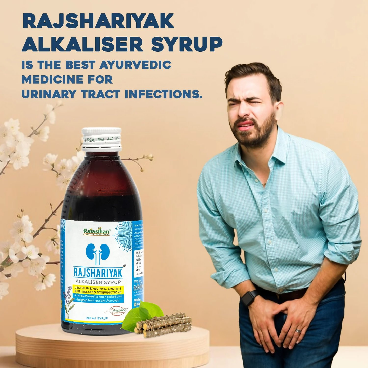 Rajasthan Herbals Rajshariyak Alkaliser Syrup | Swadesiicart