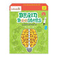 Braintastic Brain Booster Game/Toy (6-99 Years)-Write & Wipe Reusable Activity Sheets with Marker & Jigsaw Puzzle Learning Tools for Kids 6+ Years