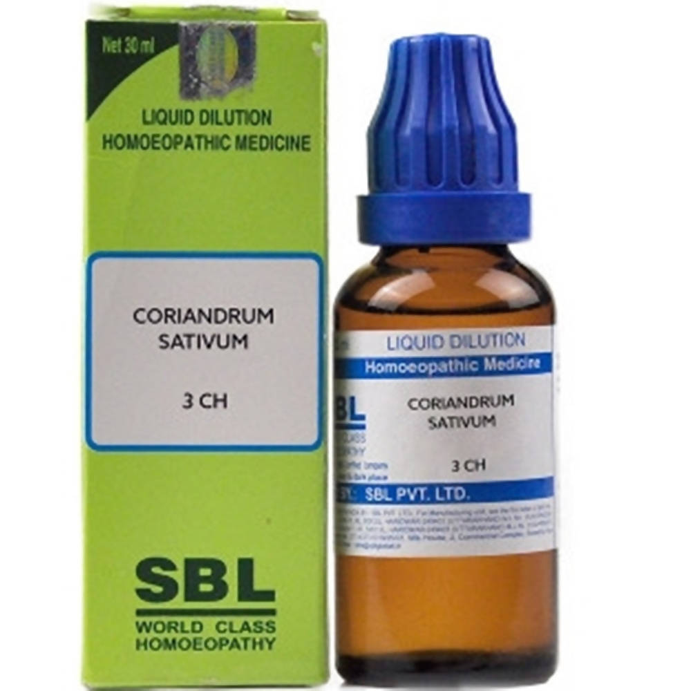 SBL Homeopathy Coriandrum Sativum Dilution | Swadesiicart