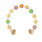 trueBrowns X Voylla Colourful Flowers Kid's Thread Rakhi For Kids | Swadesiicart