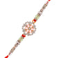 trueBrowns X Voylla Men's American Diamond Red Thread Rakhi For Brother | Swadesiicart