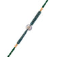trueBrowns X Voylla Men's Om Green Beads Thread Rakhi For Brother | Swadesiicart