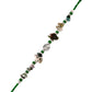 trueBrowns X Voylla Green Beads Bohemian Motif Thread Rakhi For Brother | Swadesiicart