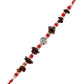 trueBrowns X Voylla Red Beads Bohemian Motif Thread Rakhi For Brother | Swadesiicart