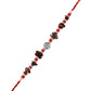 trueBrowns X Voylla Red Beads Bohemian Motif Thread Rakhi For Brother | Swadesiicart