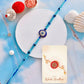 trueBrowns X Voylla Evil Eye Men's Thread Rakhi For Brother | Swadesiicart