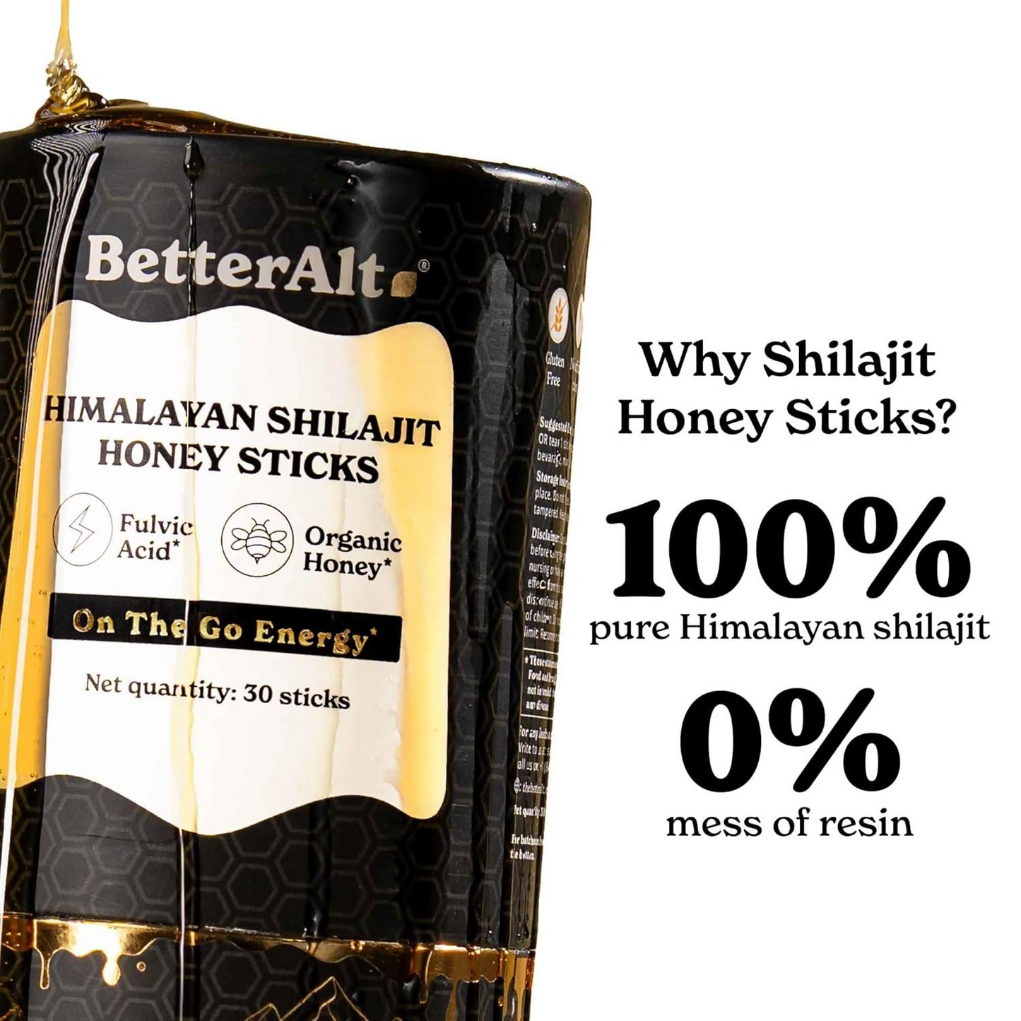 Better Alt Pure Himalayan Sj Honey Sticks | Swadesiicart
