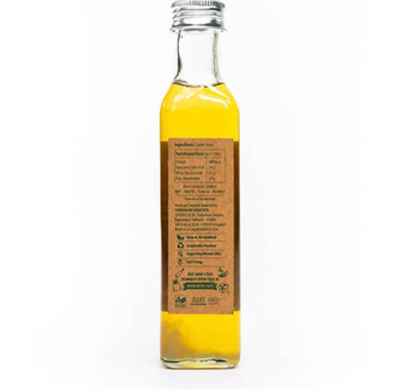 Adrish Wood Pressed Castor Oil - Swadesiicart