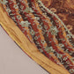 House of Panchhi Brown Organza Floral Print and sequinse work Lehenga choli & Dupatta | Swadesiicart