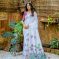 Vishnu Weaves Women's Wine Muga Cotton Woven Butti Saree with Blouse - Swadesiicart
