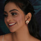 Kundan Studs with Stones (Gold) - Ruby Raang | Swadesiicart