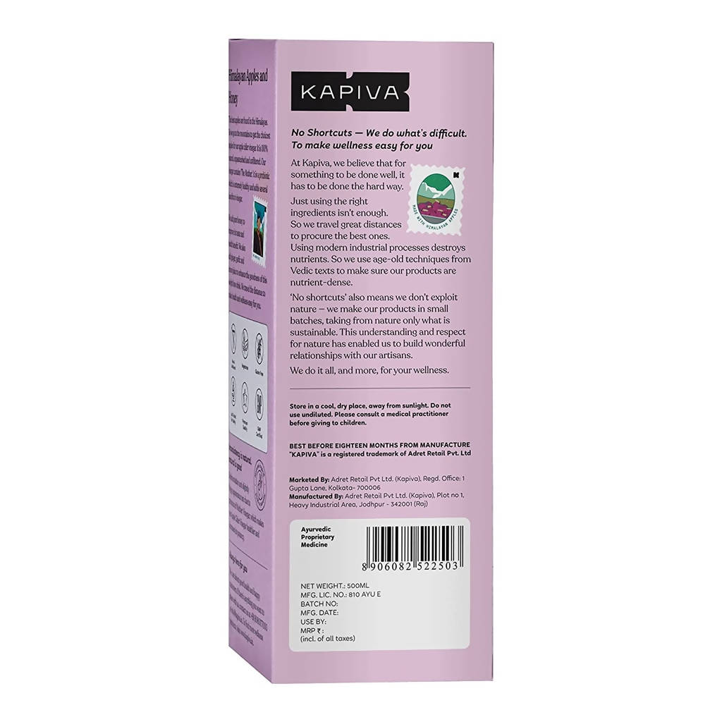 Kapiva Ayurveda Apple Cider Vinegar + Honey | Swadesiicart