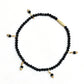 Mominos Fashion Kamal Johar Black Beads Anklets | Swadesiicart