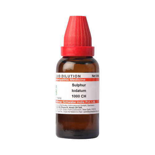 Dr. Willmar Schwabe India Sulphur Iodatum Dilution | Swadesiicart